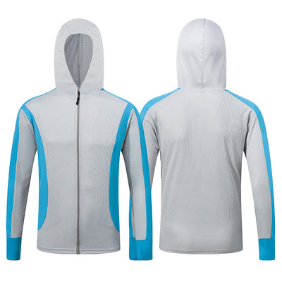 Camisa de Pesca con Capucha Transpirable Seda de Hielo Camuflaje - Image 10