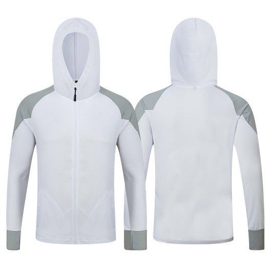 Camisa de Pesca con Capucha Transpirable Seda de Hielo Camuflaje - Image 5