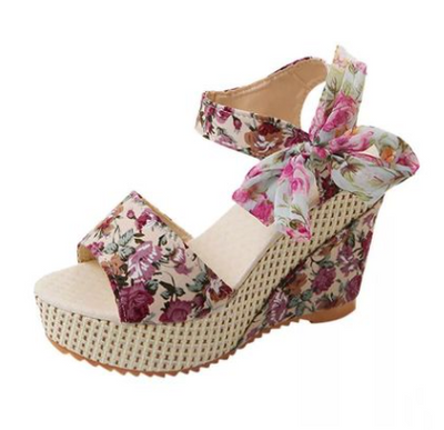 Sandalias Tacón Alto Mujer Estilo Coreano con Cordones y Suela Impermeable - Image 11