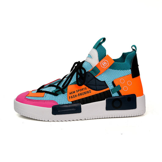 Conjunto de Zapatos Deportivos con Calcetines para Hombre - Tenis Modernos Estilo Papá - Image 8