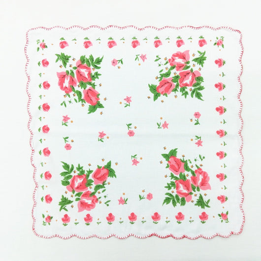 Pañuelo de Algodón para Mujer con Diseño de Borde Dentado - Image 4