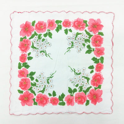 Pañuelo de Algodón para Mujer con Diseño de Borde Dentado - Image 5