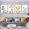 Pintura en Spray Gu - Óleo Artístico con Animales Lindos en Formato Couplet Individual