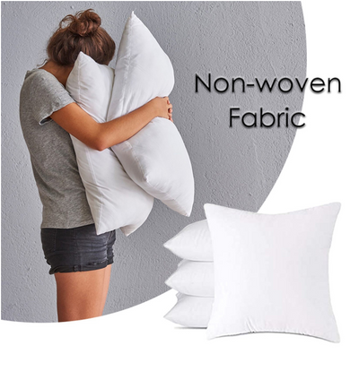 Núcleo de Almohada Premium con Tela Cepillada - Algodón PP Elástico 50