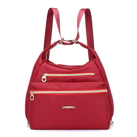 Mochila Mujer Impermeable Dos Bolsillos - Bolso de Hombro Versátil - Image 13
