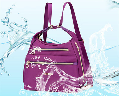 Mochila Mujer Impermeable Dos Bolsillos - Bolso de Hombro Versátil - Image 17