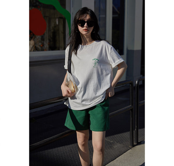 Shorts Talle Alto Slim Straight para Mujer - Colección Verano