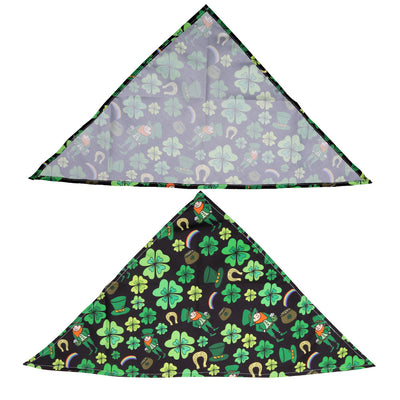 Pañuelo Triangular para Mascotas Trébol de Cuatro Hojas - Accesorios St. Patrick's Day - Image 6