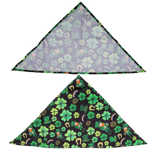 Pañuelo Triangular para Mascotas Trébol de Cuatro Hojas - Accesorios St. Patrick's Day - Image 6