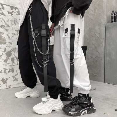 Pantalones Cargo Holgados Hip-hop Street Style - Image 11