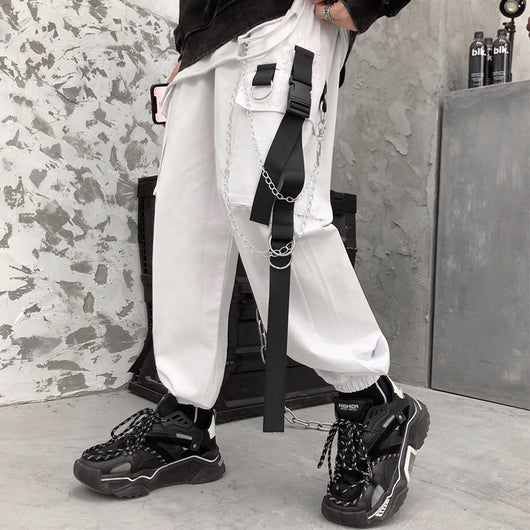 Pantalones Cargo Holgados Hip-hop Street Style - Image 9