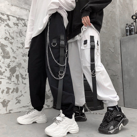Pantalones Cargo Holgados Hip-hop Street Style - Image 10