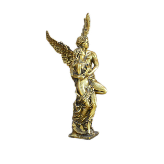 Estatua de Cupido en Cobre Puro - Regalo Romántico para Parejas y Decoración del Hogar