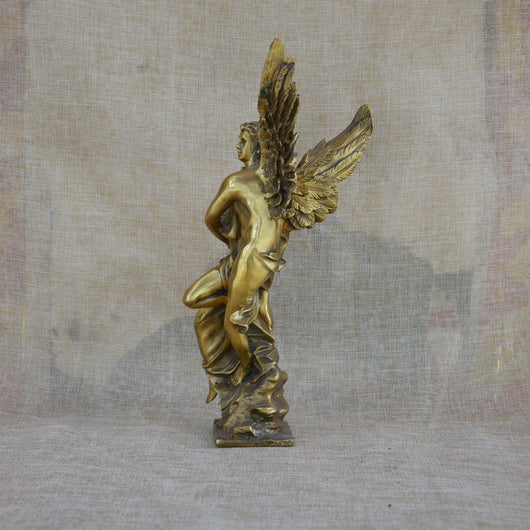 Estatua de Cupido en Cobre Puro - Regalo Romántico para Parejas y Decoración del Hogar - Image 4
