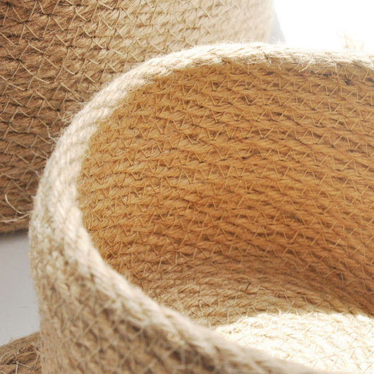 Cesta de Almacenamiento Estilo Japonés en Lino Natural - Image 3