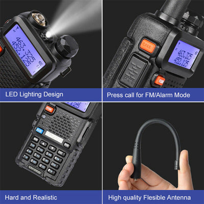 Walkie Talkie Baofeng UV-5R Dual Banda VHF/UHF Profesional - Image 8