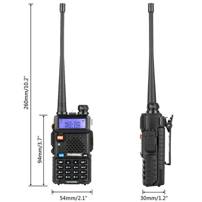 Walkie Talkie Baofeng UV-5R Dual Banda VHF/UHF Profesional - Image 9