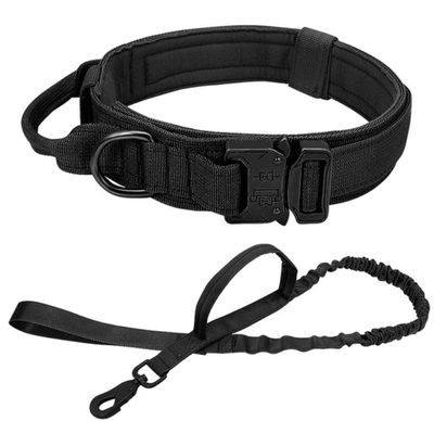 Collar Táctico para Perro Grande - Correa Reforzada de Nylon Resistente - Image 6