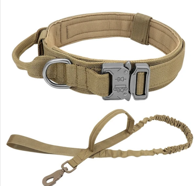 Collar Táctico para Perro Grande - Correa Reforzada de Nylon Resistente - Image 8