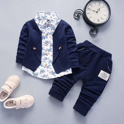 Conjunto de Traje Casual Infantil para Niños - Diseño Moderno Estampado - Image 6