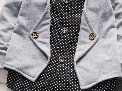 Conjunto de Traje Casual Infantil para Niños - Diseño Moderno Estampado - Image 10