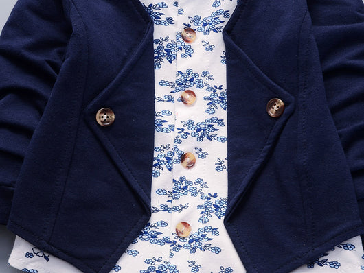 Conjunto de Traje Casual Infantil para Niños - Diseño Moderno Estampado - Image 24