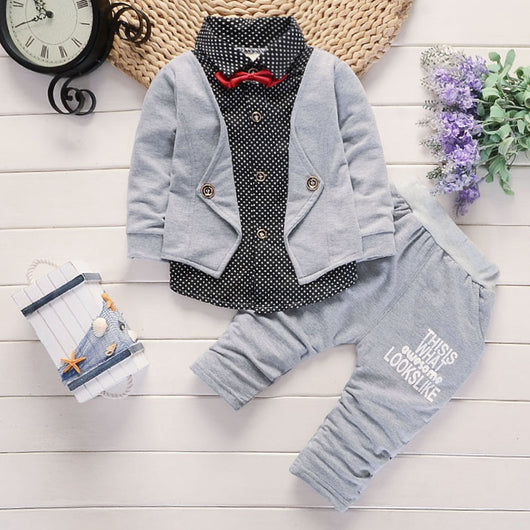 Conjunto de Traje Casual Infantil con Estampado - Ropa para Niños - Image 3
