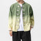 Chaqueta Vaquera Degradado Efecto Vintage Lavado Chino