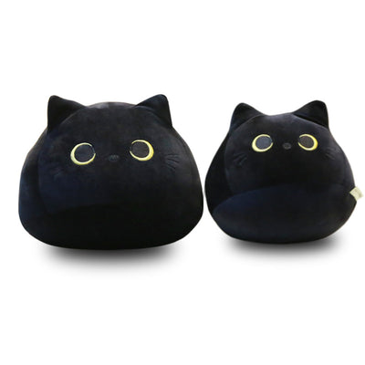 Almohada Decorativa Gato Negro - Peluche Creativo