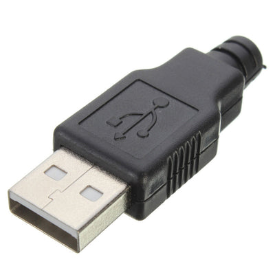 Conector USB Tipo A Macho 4 Pines con Cubierta Protectora Negra - Image 5