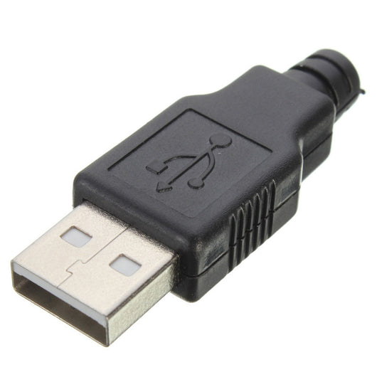 Conector USB Tipo A Macho 4 Pines con Cubierta Protectora Negra - Image 5