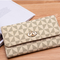 Billetera Compacta Coreana Multicompartimento con Relieve