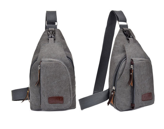 Mochila Deportiva Multifunción para Hombre - Bolsa Canvas con Bandolera Ajustable - Image 13