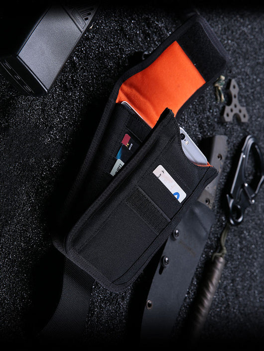 Bolsa Táctica Molle para Teléfono con Compartimentos de Tarjetas y Dinero - Image 8
