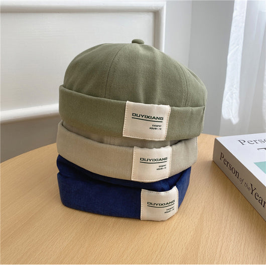 Gorra de Cuero con Letras Japonesas - Image 3