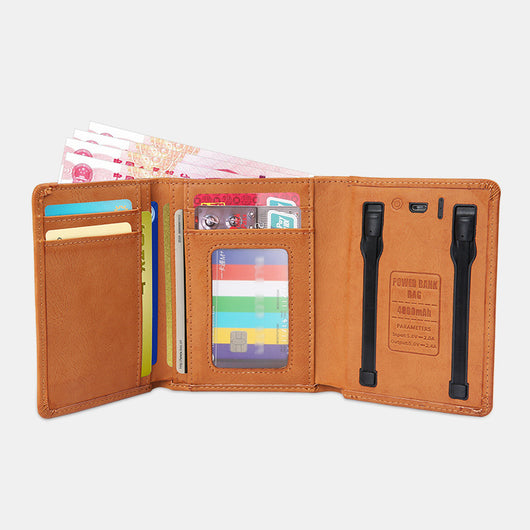Billetera Inteligente con Cargador Portátil - Diseño Ejecutivo Multifuncional - Image 5