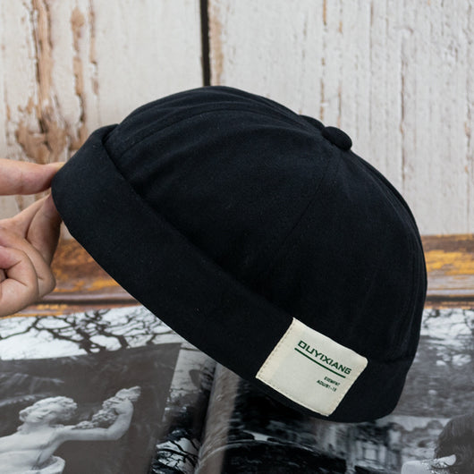 Gorra de Cuero con Letras Japonesas - Image 9