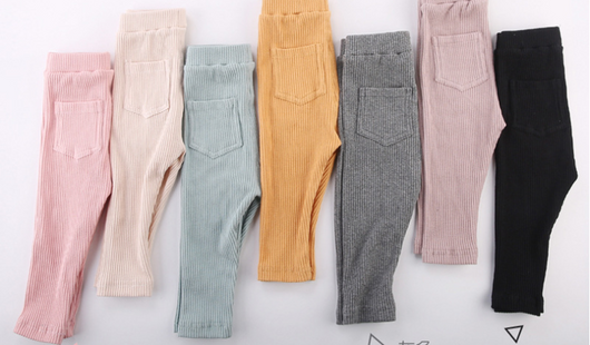 Leggings Térmicos Acanalados para Niñas - Pantalones Cálidos Otoño Invierno - Image 9