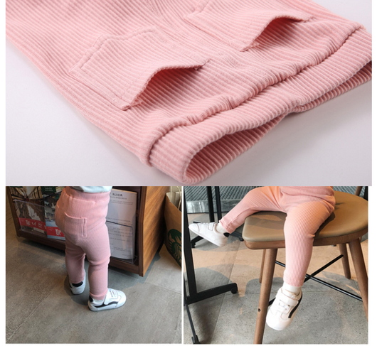Leggings Térmicos Acanalados para Niñas - Pantalones Cálidos Otoño Invierno - Image 15