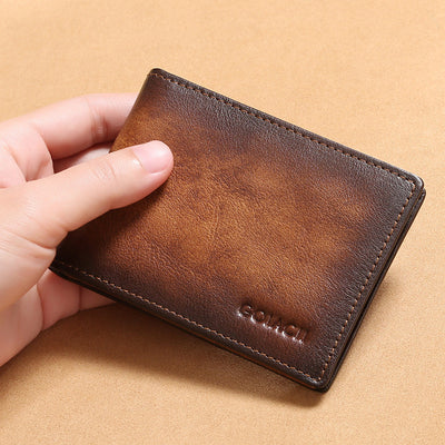 Cartera Multifuncional de Cuero - Protector de Licencia y Tarjetas - Image 13