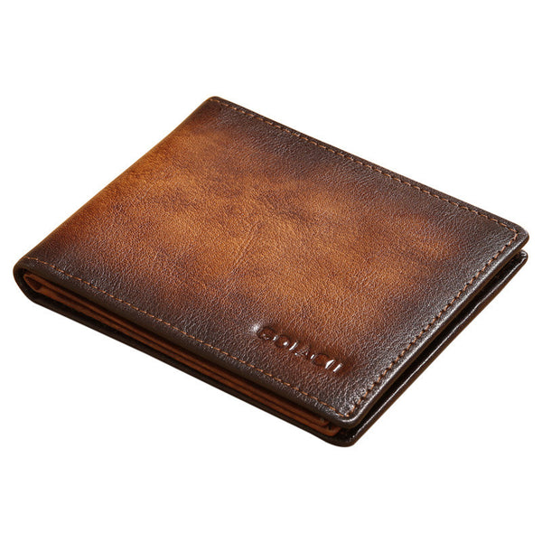 Cartera Multifuncional de Cuero - Protector de Licencia y Tarjetas