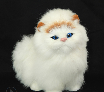 Gato de Peluche Realista Modelo Animal para Niños - Image 8