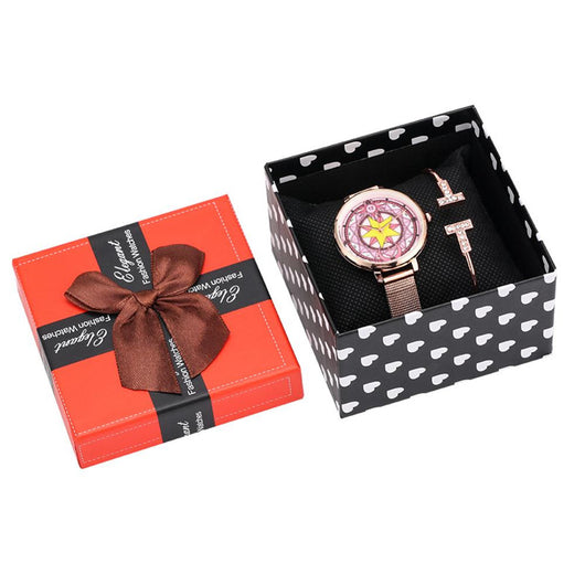Conjunto de Reloj de Cuarzo Elegante para Mujer con Pulsera a Juego - Image 3