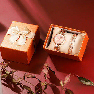 Conjunto de Reloj y Pulsera para Niña Estilo Mori Minimalista - Image 4