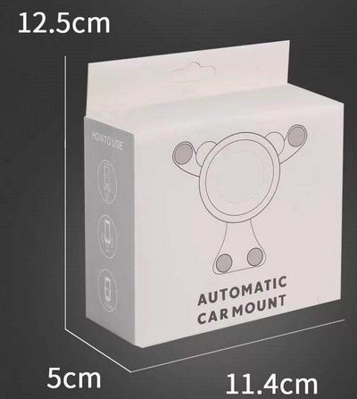 Soporte Gravitatorio para Teléfono en Auto - Compatible con Apple iPhone XR y Smartphones - Image 7