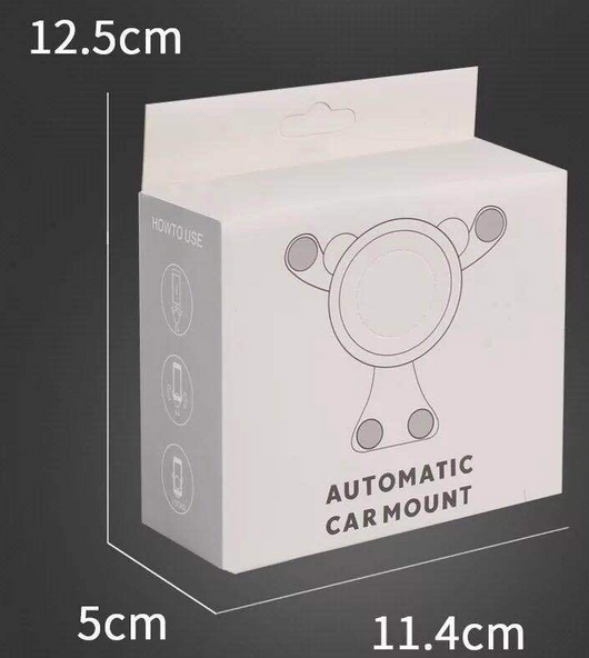 Soporte Gravitatorio para Teléfono en Auto - Compatible con Apple iPhone XR y Smartphones - Image 7
