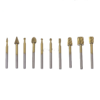Kit de 10 Fresas Rotativas para Grabado y Tallado en Madera - Image 9