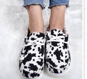 Zapatos Casuales Mujer Cordones Estampado Leopardo Antideslizantes Talla Grande 43