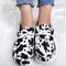 Zapatos Casuales Mujer Cordones Estampado Leopardo Antideslizantes Talla Grande 43