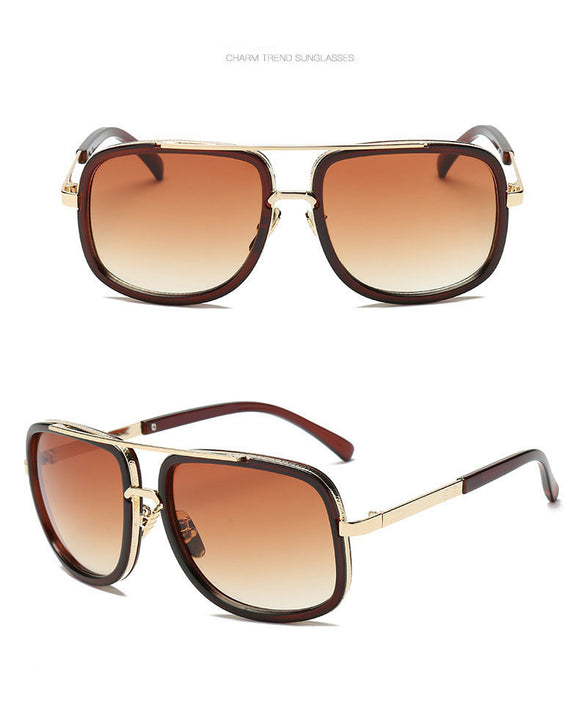 Gafas de Sol Espejo Retro Street Style